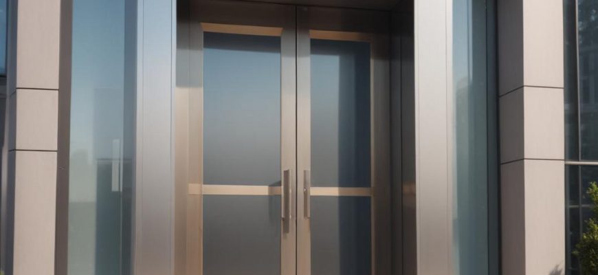 Металлические двери для входных групп